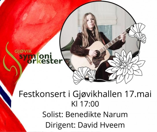 Festkonsert i Gjøvikhallen 17.mai